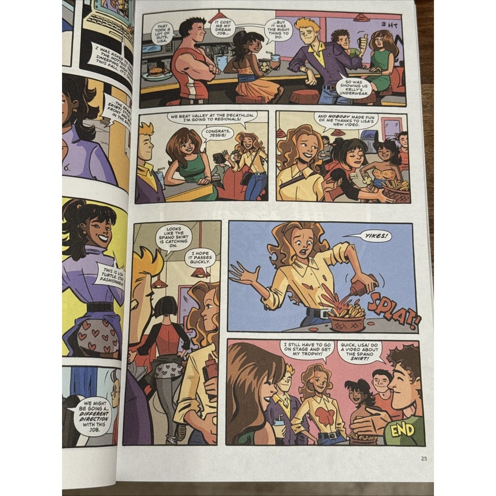 Saved by the Bell #1 Graphic Novel 2015 IDW Roar Comics 1st Printing - Picture 9 of 14